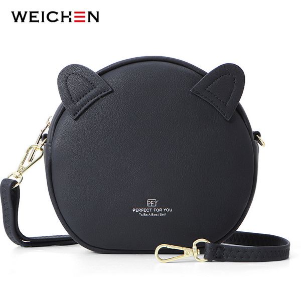 weichen new round bags for women 2020 cute ear shape designer circular shoulder crossbody messenger bag female bolsos ladies 
weichen new round bags for women 2020 cute ear shape designer circular shoulder crossbody messenger bag female bolsos ladies