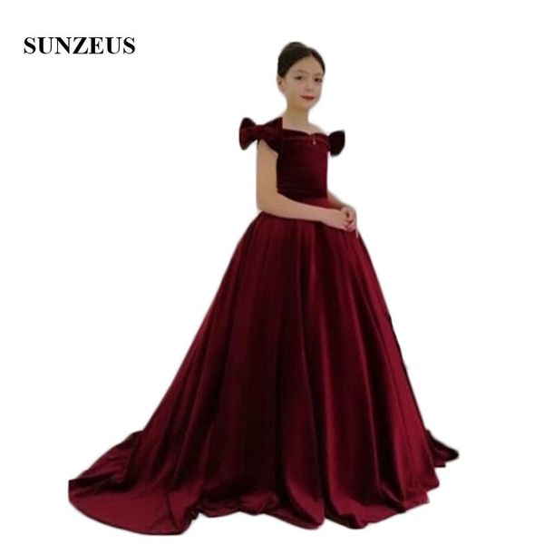 burgundy velvet flower girls dresses 2020 boat neck off the shoulder a-line long pageant party dress for children sf65, Red;yellow
burgundy velvet flower girls dresses 2020 boat neck off the shoulder a-line long pageant party dress for children sf65, Red;yellow