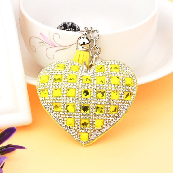 silver plated heart keychain leather tassel key holders metal crystal key chains keyring charm bag car pendant gift
silver plated heart keychain leather tassel key holders metal crystal key chains keyring charm bag car pendant gift
