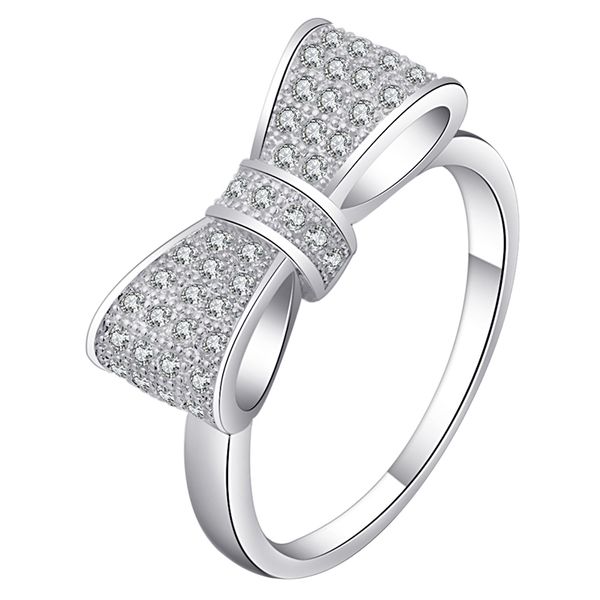 fashion women bow ring luxury lady engagement ring jewelry accessories for female wedding bands valentine's day gift, Golden;silver
fashion women bow ring luxury lady engagement ring jewelry accessories for female wedding bands valentine's day gift, Golden;silver