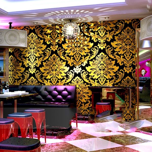 fashion retro 3d stereo gold foil wallpaper ktv box l bar cafe european style gold silver red background wallpaper
fashion retro 3d stereo gold foil wallpaper ktv box l bar cafe european style gold silver red background wallpaper