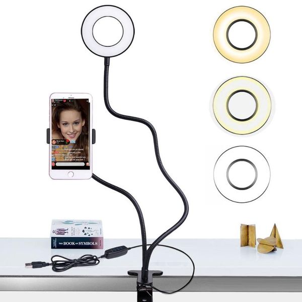 flashes dimmable selfie ring light with flexible mobile phone holder lazy bracket desk lamp led for live stream office kitchen
flashes dimmable selfie ring light with flexible mobile phone holder lazy bracket desk lamp led for live stream office kitchen