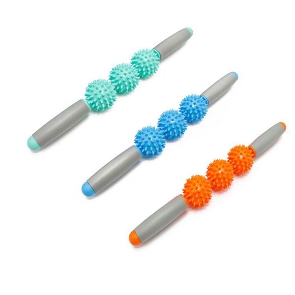 muscle roller massage stick deep tissue tight fascia massager trigger point fat blast with 3 balls for pain relief
muscle roller massage stick deep tissue tight fascia massager trigger point fat blast with 3 balls for pain relief