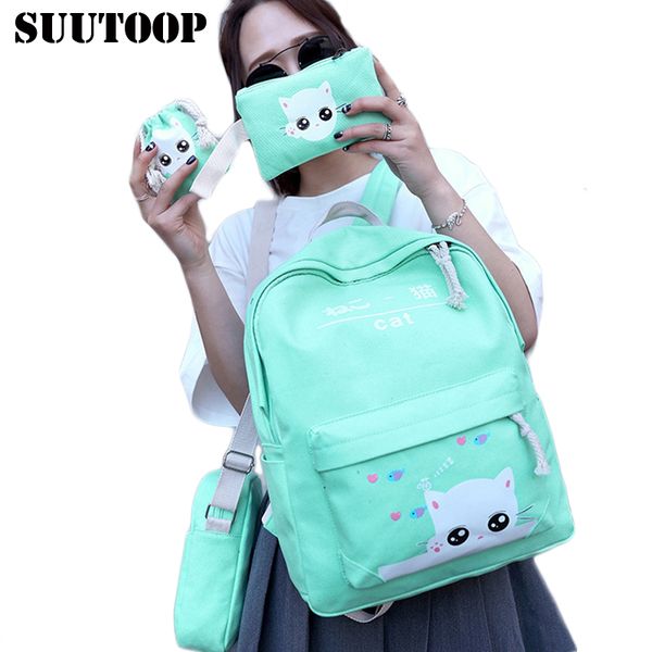 black cat backpacks for teenager school bag for girls 4 sets green backpack mint green book schoolbags japan korean bag 2020 new
black cat backpacks for teenager school bag for girls 4 sets green backpack mint green book schoolbags japan korean bag 2020 new