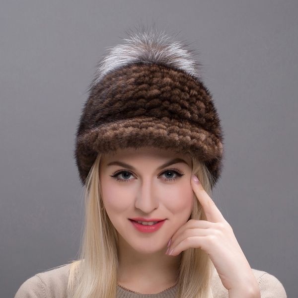 genuine leather ladies hat winter knit women's hat fur ball brand new warm soft headscarf 17-01, Blue;gray
genuine leather ladies hat winter knit women's hat fur ball brand new warm soft headscarf 17-01, Blue;gray
