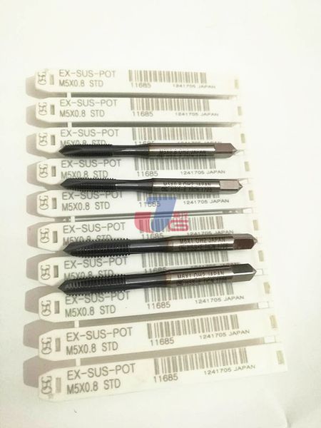5pcs japan osg yamawa coating ex-usu m3 m4 m5 m6 m8 10 m12 screw thread tap special stainless steel wire tapping
5pcs japan osg yamawa coating ex-usu m3 m4 m5 m6 m8 10 m12 screw thread tap special stainless steel wire tapping