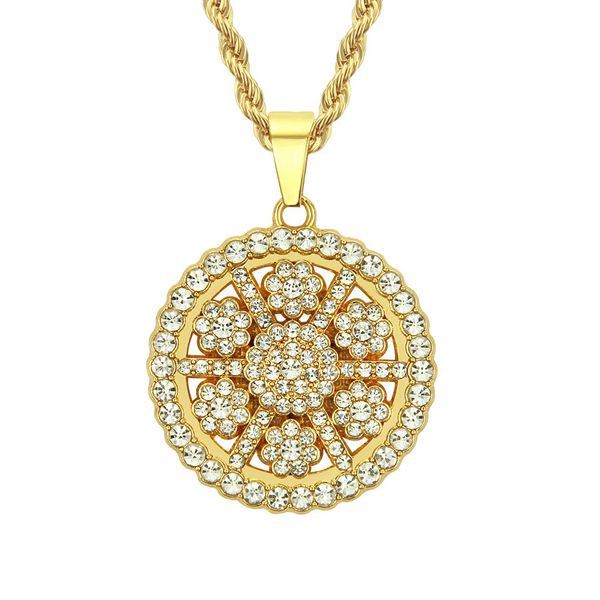 hip hop diamond sun flower pendant 18k gold diamond alloy pendant 51-80cm long chain punk rock mens pendant, Silver
hip hop diamond sun flower pendant 18k gold diamond alloy pendant 51-80cm long chain punk rock mens pendant, Silver