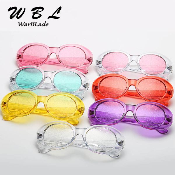 warblade 2020 classic fashion new oval sunglasses for female transparent gorgeous granulated lens sun glasses for men women, White;black
warblade 2020 classic fashion new oval sunglasses for female transparent gorgeous granulated lens sun glasses for men women, White;black