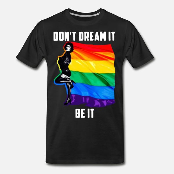 don't dream it be it lgbt flag t shirt men designs cotton s-xxxl kawaii interesting funny casual summer style letters shirt
don't dream it be it lgbt flag t shirt men designs cotton s-xxxl kawaii interesting funny casual summer style letters shirt