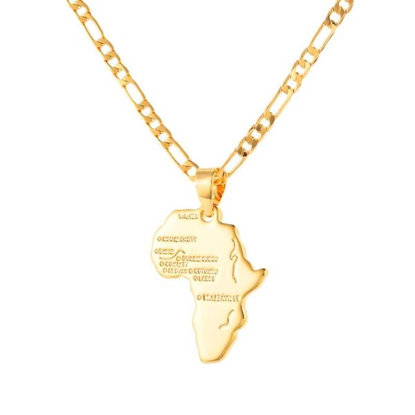 men women real yellow gold color africa continent map pendant necklace jewelry, Silver
men women real yellow gold color africa continent map pendant necklace jewelry, Silver