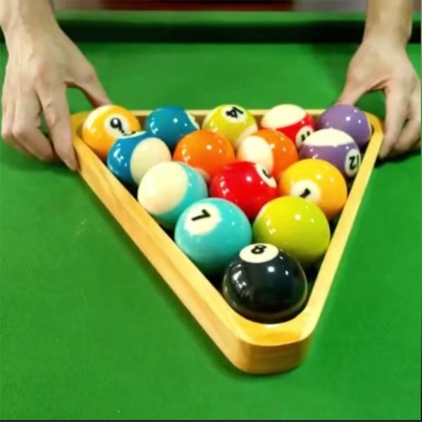 billiard balls billiards snooker 9/15 triangle rack 5.25/5.72cm pool ball fixing shaper
billiard balls billiards snooker 9/15 triangle rack 5.25/5.72cm pool ball fixing shaper