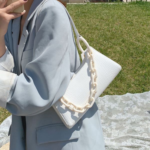 2020 summer solid color shoulder bag pu leather small armpit bags for women thick candy color chain women shoulder handbags
2020 summer solid color shoulder bag pu leather small armpit bags for women thick candy color chain women shoulder handbags
