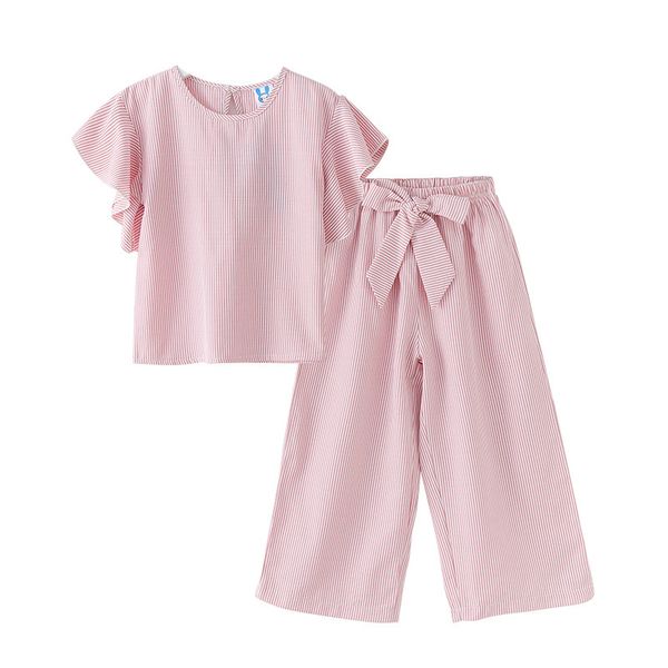 clothing sets girls' suit 2021 children striped dress two-piece baby kids set fashion girls shirt and loose pant bow clothes,#5038, White
clothing sets girls' suit 2021 children striped dress two-piece baby kids set fashion girls shirt and loose pant bow clothes,#5038, White