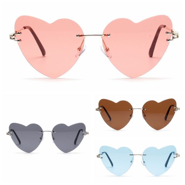 love heart sunglasses women brand frameless designer new fashion cute retro cat eye vintage sun glasses female, White;black
love heart sunglasses women brand frameless designer new fashion cute retro cat eye vintage sun glasses female, White;black