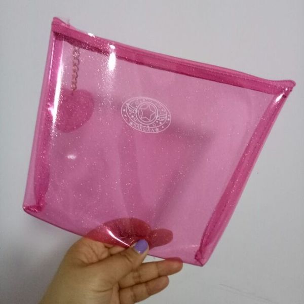 cosplay sakura japan anime kinomoto card captor sakura kawaii girl pink transparent zipper purse mini pocket makeup cosmetic bag
cosplay sakura japan anime kinomoto card captor sakura kawaii girl pink transparent zipper purse mini pocket makeup cosmetic bag