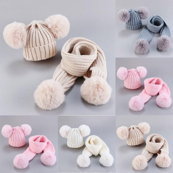 2pcs hat +scarf set baby knitting wool hemming keep warm new born baby hat cap winter hiarball cap +scarf set accessories, Yellow
2pcs hat +scarf set baby knitting wool hemming keep warm new born baby hat cap winter hiarball cap +scarf set accessories, Yellow