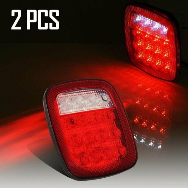2pcs 12v 3000k truck trailer sturn tail back up lights warning 16 led red/white waterproof dustproof anti
2pcs 12v 3000k truck trailer sturn tail back up lights warning 16 led red/white waterproof dustproof anti
