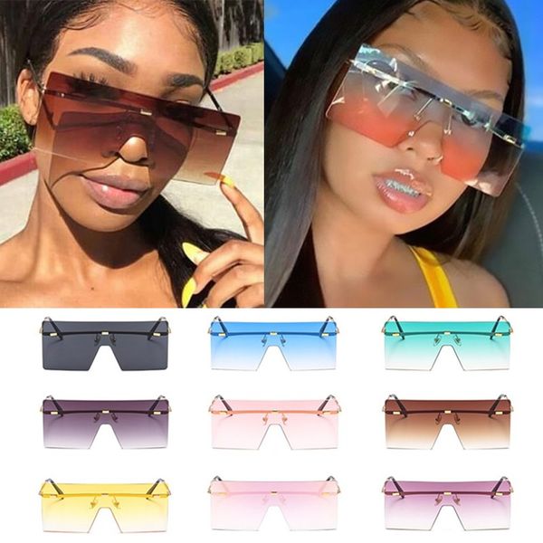 sunglasses wholesale 10 colors one piece rimless square women's alloy flat brown sun glasses men shield hip hop shades ink bulk, White;black
sunglasses wholesale 10 colors one piece rimless square women's alloy flat brown sun glasses men shield hip hop shades ink bulk, White;black