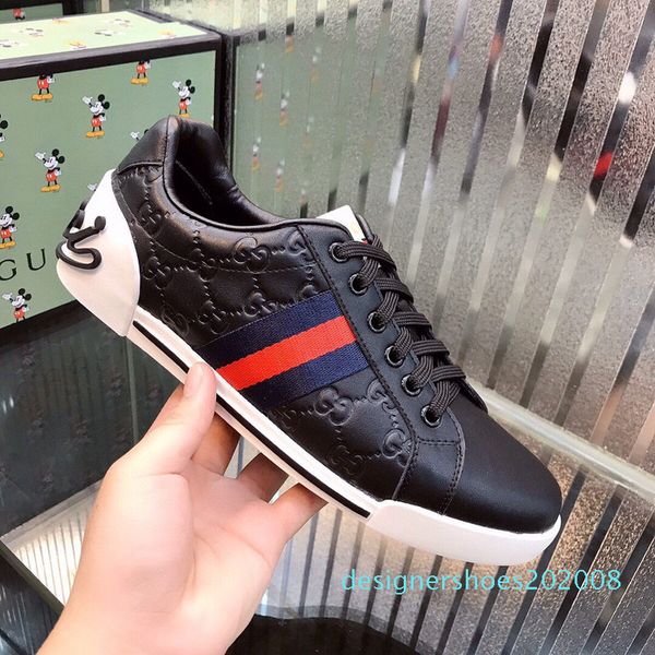 2020 mens womens designer tennis sneaker with web green and red in cotton luxury fashion casual trainer designer shoes for men d08, Black
2020 mens womens designer tennis sneaker with web green and red in cotton luxury fashion casual trainer designer shoes for men d08, Black