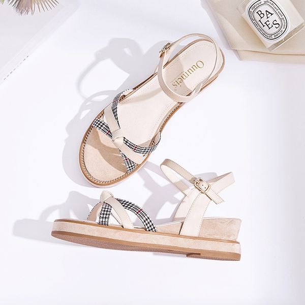 wedge sandals female 2020 new summer korean version of the wild fairy shoes thick bottom roman sandals women, Black
wedge sandals female 2020 new summer korean version of the wild fairy shoes thick bottom roman sandals women, Black