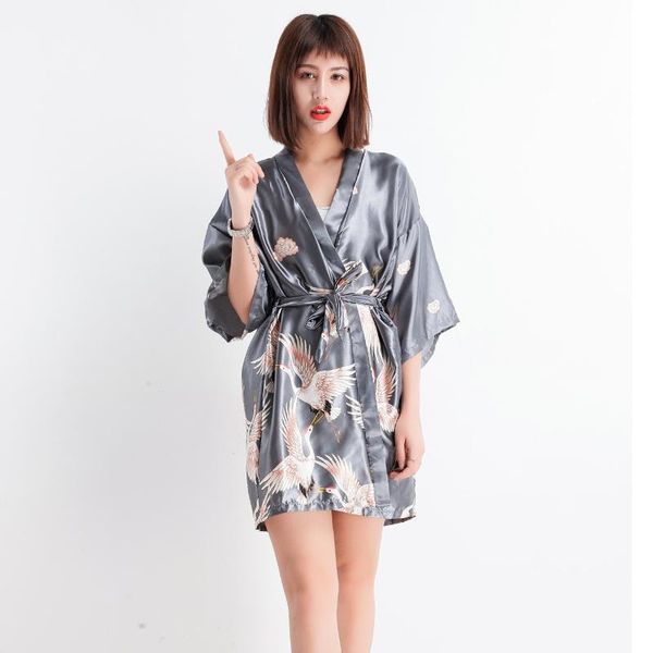 half sleeve casual sleepwear intimate lingerie mini kimono gown women wedding robe gown satin lounge home clothing nightwear, Black;red
half sleeve casual sleepwear intimate lingerie mini kimono gown women wedding robe gown satin lounge home clothing nightwear, Black;red