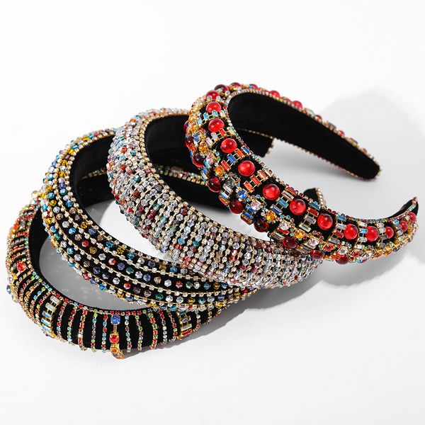 15 style fashion full rhinestone headband for women padded hairband crystal baroque tiara headwear bling girls hair accessories, Silver
15 style fashion full rhinestone headband for women padded hairband crystal baroque tiara headwear bling girls hair accessories, Silver