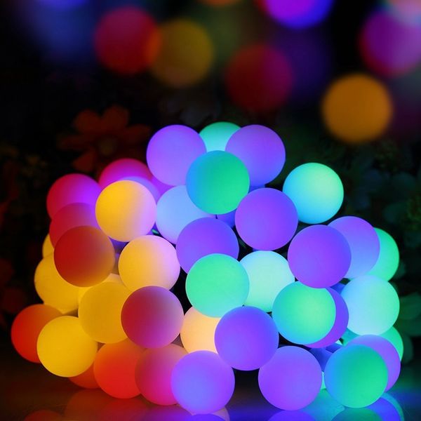 outdoor lighting 50 leds small white ball solar lamp 7m led string fairy lights solar garlands garden christmas party decoration
outdoor lighting 50 leds small white ball solar lamp 7m led string fairy lights solar garlands garden christmas party decoration