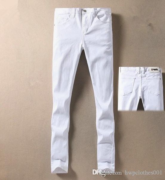 2020 luxury designer mens jeans denim fashion aj brand white black 2 colour mens motorcycle bike jeans high street designer pant, Blue
2020 luxury designer mens jeans denim fashion aj brand white black 2 colour mens motorcycle bike jeans high street designer pant, Blue
