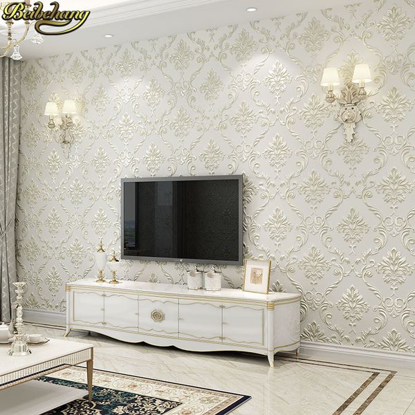 53x300cm european damascus floral wallpaper for walls 3 d textured flooring wall paper living room bedroom decoration
53x300cm european damascus floral wallpaper for walls 3 d textured flooring wall paper living room bedroom decoration