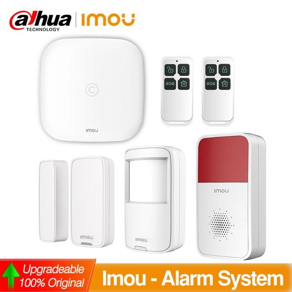 dahua imou wireless alarm system wifi with pir motion detector door contact alarm siren remote control for home security
dahua imou wireless alarm system wifi with pir motion detector door contact alarm siren remote control for home security