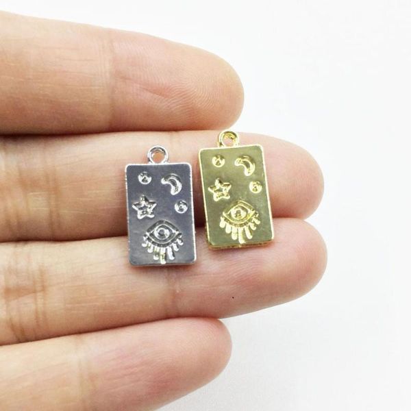 eruifa 20pcs10*15mm new arrival eye with star zinc alloy rectangle coin necklace,earring bracelet jewelry diy handmade 2 colors, Bronze;silver
eruifa 20pcs10*15mm new arrival eye with star zinc alloy rectangle coin necklace,earring bracelet jewelry diy handmade 2 colors, Bronze;silver