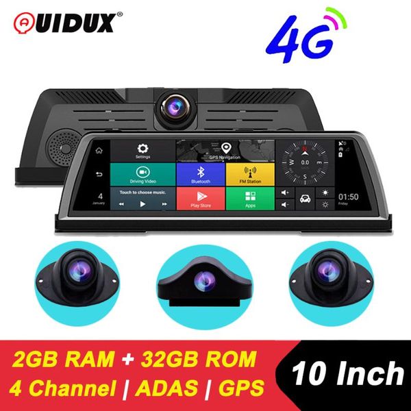 quidux 10" ips 4g android car dvr camera gps navigation adas fhd 1080p car video recorder 4 channel wifi live remote monitoring
quidux 10" ips 4g android car dvr camera gps navigation adas fhd 1080p car video recorder 4 channel wifi live remote monitoring