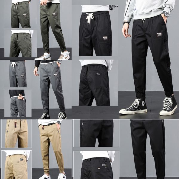 ankle-tied 2020 autumn and winter new drawstring all-match men's fashion korean youth trousers casual pants casual pants men's gmv, Blue
ankle-tied 2020 autumn and winter new drawstring all-match men's fashion korean youth trousers casual pants casual pants men's gmv, Blue