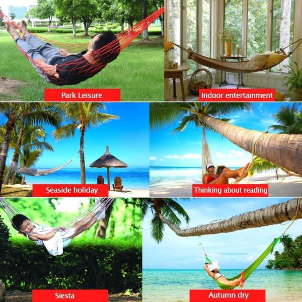 sleeping bags portable garden nylon hammock swing mesh net blue camping red bed travel for outdoor green j1o1
sleeping bags portable garden nylon hammock swing mesh net blue camping red bed travel for outdoor green j1o1