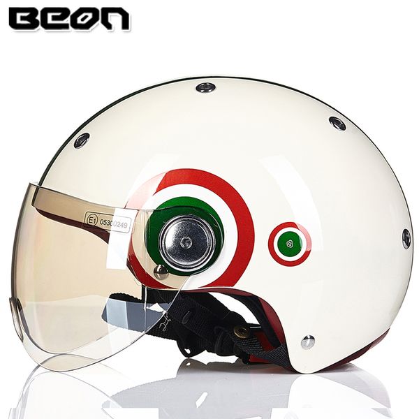 beon motorcycle half face helmet vintage capacete motocross casco moto electric bicycle safety 103
beon motorcycle half face helmet vintage capacete motocross casco moto electric bicycle safety 103