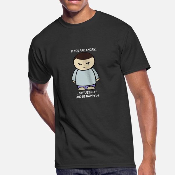if you are angry say jebiga and be happy t shirt men custom cotton s-xxxl pictures interesting breathable spring formal shirt
if you are angry say jebiga and be happy t shirt men custom cotton s-xxxl pictures interesting breathable spring formal shirt