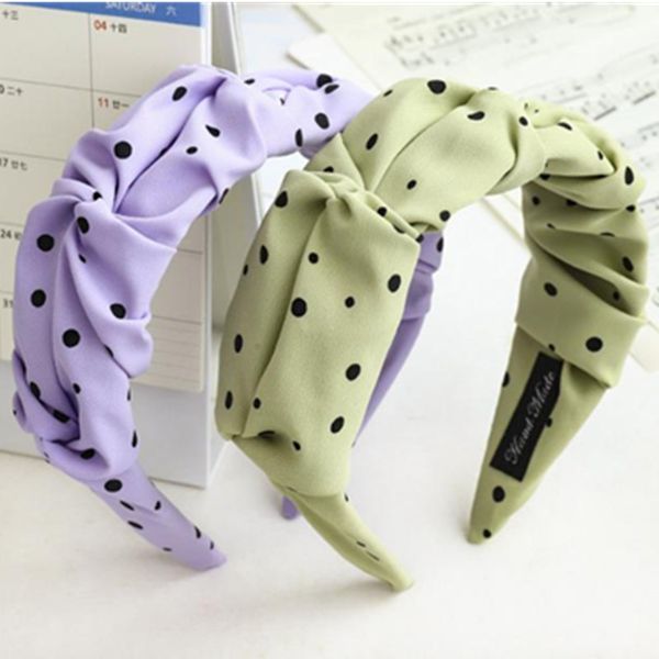 new smaller dots print head band wide for women hair accessories solid pleated fabric hairband ladies headdress adults headband
new smaller dots print head band wide for women hair accessories solid pleated fabric hairband ladies headdress adults headband
