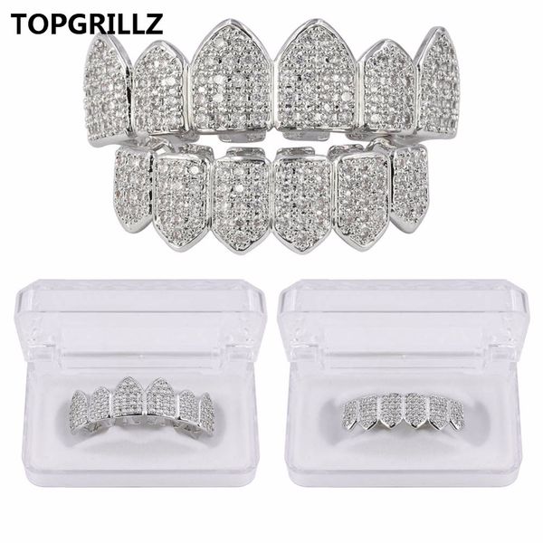 rillz hip hop grillz teeth caps gold color plated luxury micro pave cz stones & bottom teeth grills set ship from us, Black
rillz hip hop grillz teeth caps gold color plated luxury micro pave cz stones & bottom teeth grills set ship from us, Black