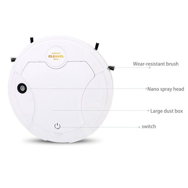 robot vacuum cleaner multifunctional smart floor cleaner,5-in-1 auto rechargeable ing cleaner,white and so on
robot vacuum cleaner multifunctional smart floor cleaner,5-in-1 auto rechargeable ing cleaner,white and so on