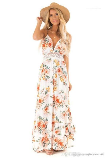 dresses summer floral printed ladies dress womens v neck lace panelled dress fashion designer backless bohemian, Black;gray
dresses summer floral printed ladies dress womens v neck lace panelled dress fashion designer backless bohemian, Black;gray