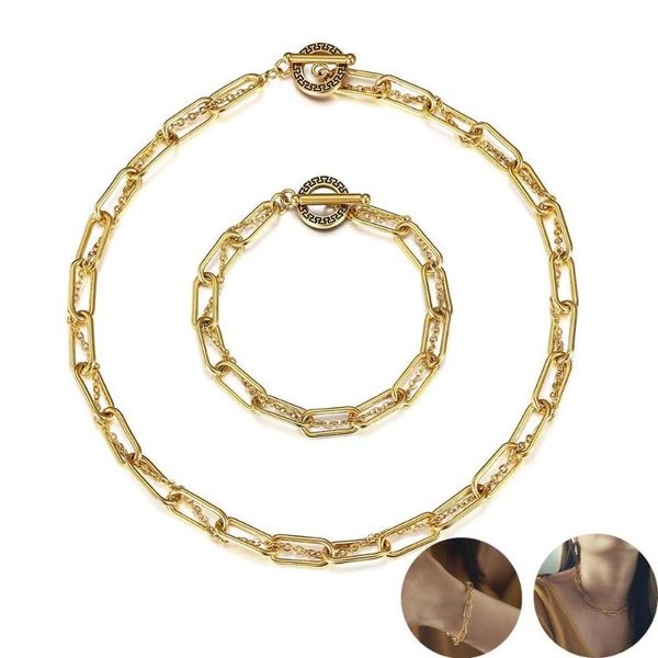 7mm bracelet neckalce set for men women gold color stainless steel cable twisted rolo box link chain jewelry set ltss019, Silver
7mm bracelet neckalce set for men women gold color stainless steel cable twisted rolo box link chain jewelry set ltss019, Silver