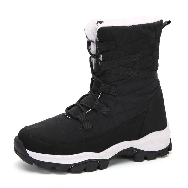 boots women snow platform winter thick plush waterproof non-slip fashion shoes warm fur botas mujer, Black
boots women snow platform winter thick plush waterproof non-slip fashion shoes warm fur botas mujer, Black