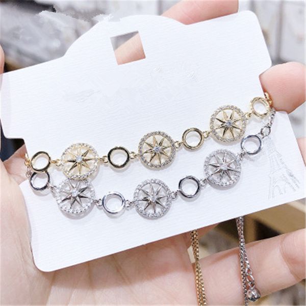 exquisite inlay rhinestone round eight-point star pendant bracelet for women girls party valentine's day gifts jewelry, Black
exquisite inlay rhinestone round eight-point star pendant bracelet for women girls party valentine's day gifts jewelry, Black