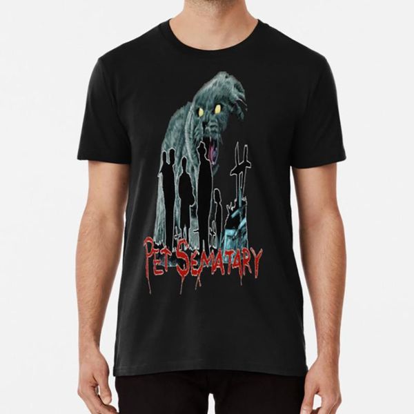 pet sematary t shirt pet sematary cemetery 80s retro movie stephen king the shining dark tower horror, White;black
pet sematary t shirt pet sematary cemetery 80s retro movie stephen king the shining dark tower horror, White;black