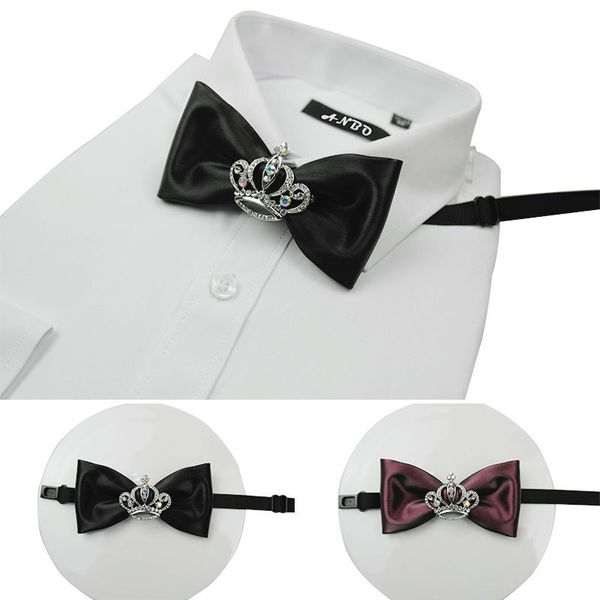fashion necktie groom korean crown leather bow ties luxury wedding birthday party toastmaster gifts elegant butterfly bow tie, Blue;purple
fashion necktie groom korean crown leather bow ties luxury wedding birthday party toastmaster gifts elegant butterfly bow tie, Blue;purple
