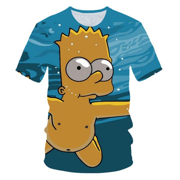 simpson animation with round collar and in 3d print shirts humor harajuku hentai men clothing
simpson animation with round collar and in 3d print shirts humor harajuku hentai men clothing
