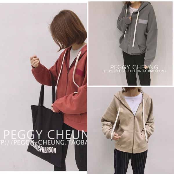 autumn new women's fleece coat woolsweater woolhooded casual loose thick drawstring zipper long sleeve cardigan sweater coat m0usd, Black
autumn new women's fleece coat woolsweater woolhooded casual loose thick drawstring zipper long sleeve cardigan sweater coat m0usd, Black