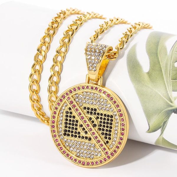 no pgraphing punk design fashion cubic zircon iced out chain gold pendant necklace hip hop jewelry for man women gifts, Silver
no pgraphing punk design fashion cubic zircon iced out chain gold pendant necklace hip hop jewelry for man women gifts, Silver