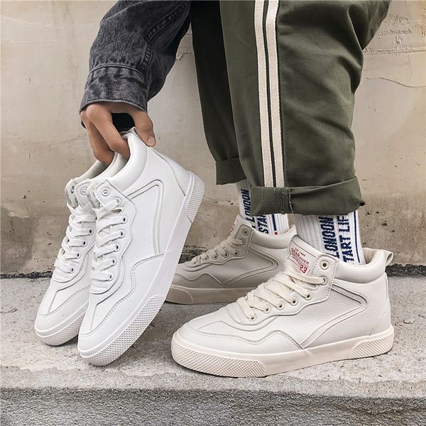 мода кроссовки для мужчин вулканизированной обуви простого round toe shoes high top mens white daily обувь мужская walking j2-92
мода кроссовки для мужчин вулканизированной обуви простого round toe shoes high top mens white daily обувь мужская walking j2-92