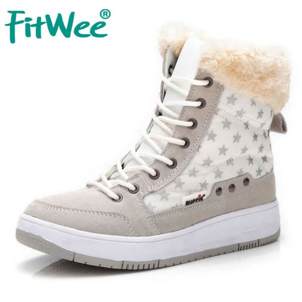 boots fitwee woman ankle lace up flats shoes winter warm plush fur snow leisure outdoor women footwear size 36-40, Black
boots fitwee woman ankle lace up flats shoes winter warm plush fur snow leisure outdoor women footwear size 36-40, Black